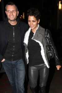halle berry in helmut lung leather