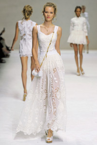 Dolce and Gabbana Lace Dolce & Gabbana (www.style.com)