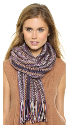 Missoni scarf available at SHOPBOP for $190.