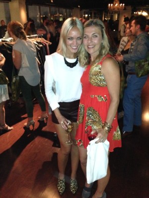 Elizabeth with Christy Walsh, who joined Wardrobe Therapy in 2012 and is now Style Director. 