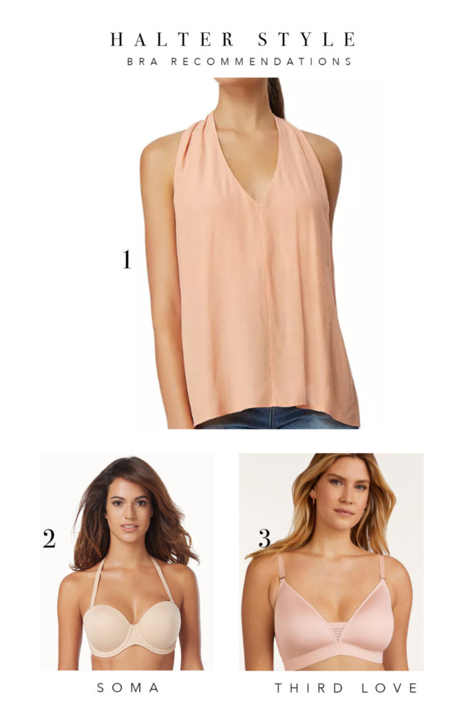 How to Wear a Halter Top with a Bra