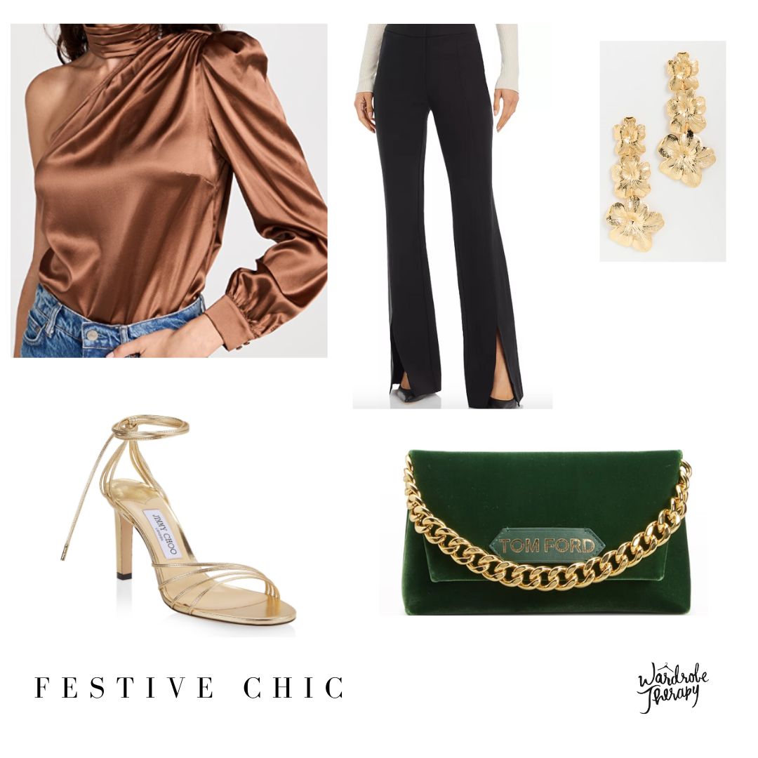 Festive on sale chic attire